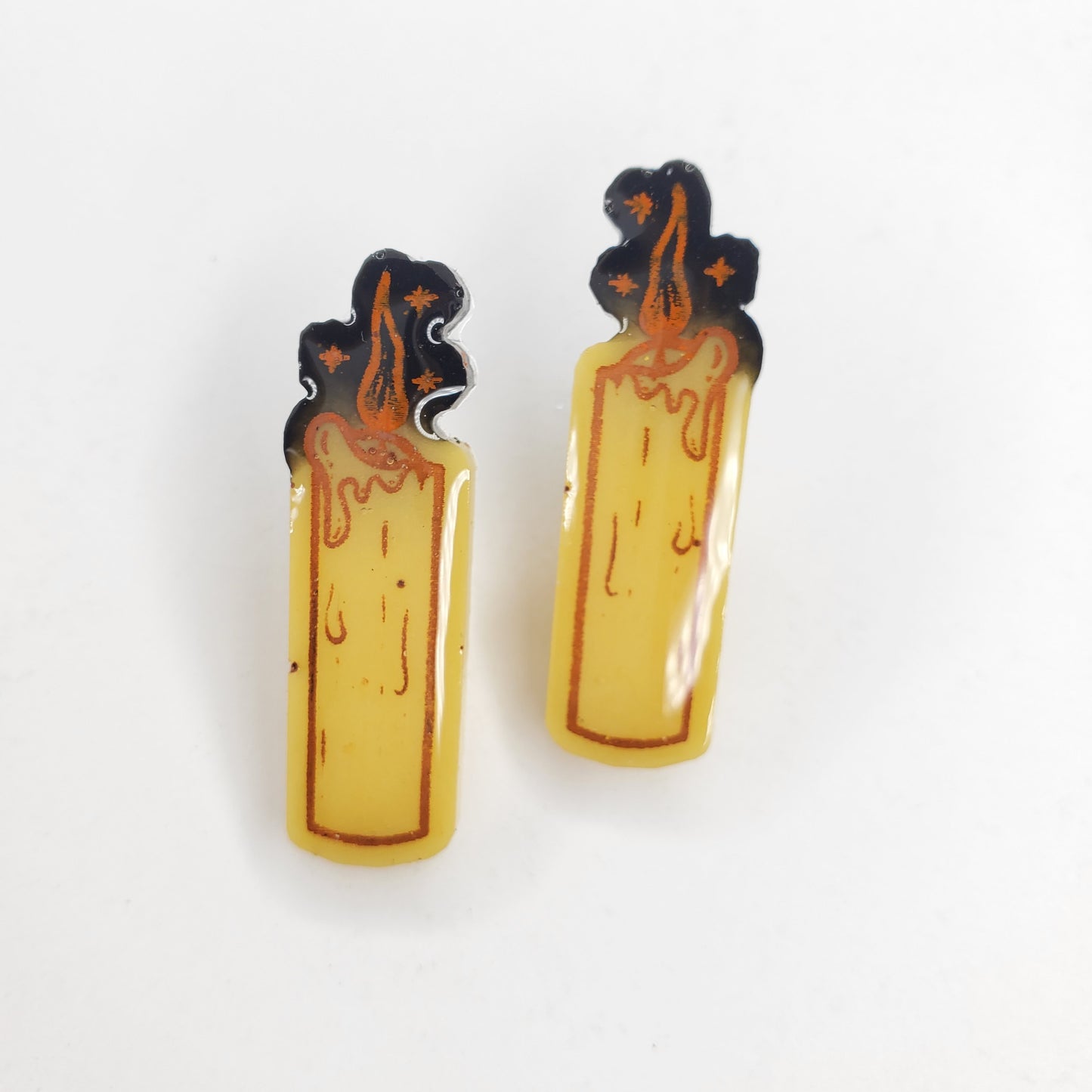 Black Flame Candle