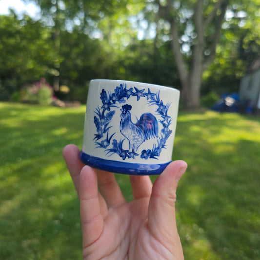 Rooster trinket dish