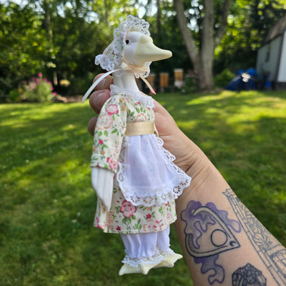 Porcelain Goose Ornament